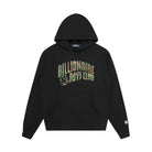 BBC Camo Arch Logo Popover Hoodie - Black - Escape Menswear