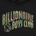 BBC Camo Arch Logo Popover Hoodie - Black - Escape Menswear
