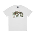 BBC Camo Arch Logo T-Shirt - White - Escape Menswear