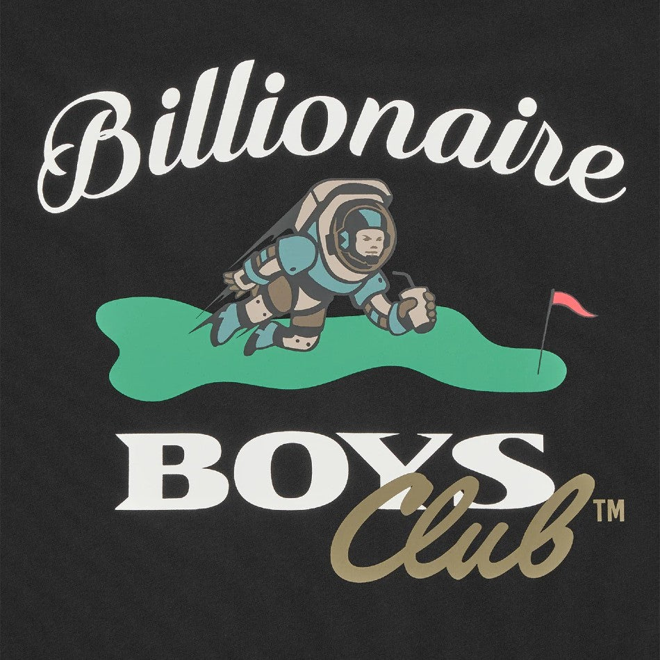 BBC Camo Astro Golf Club T-Shirt - Black - Escape Menswear