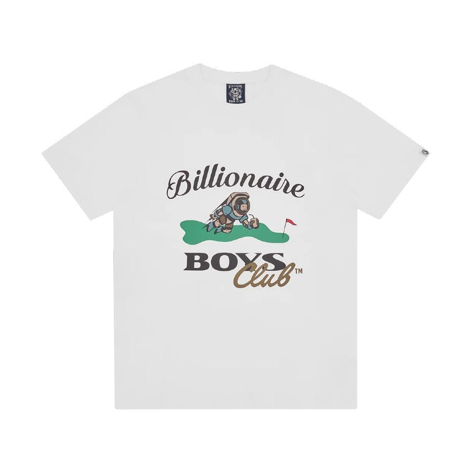 BBC Camo Astro Golf Club T-Shirt - White - Escape Menswear