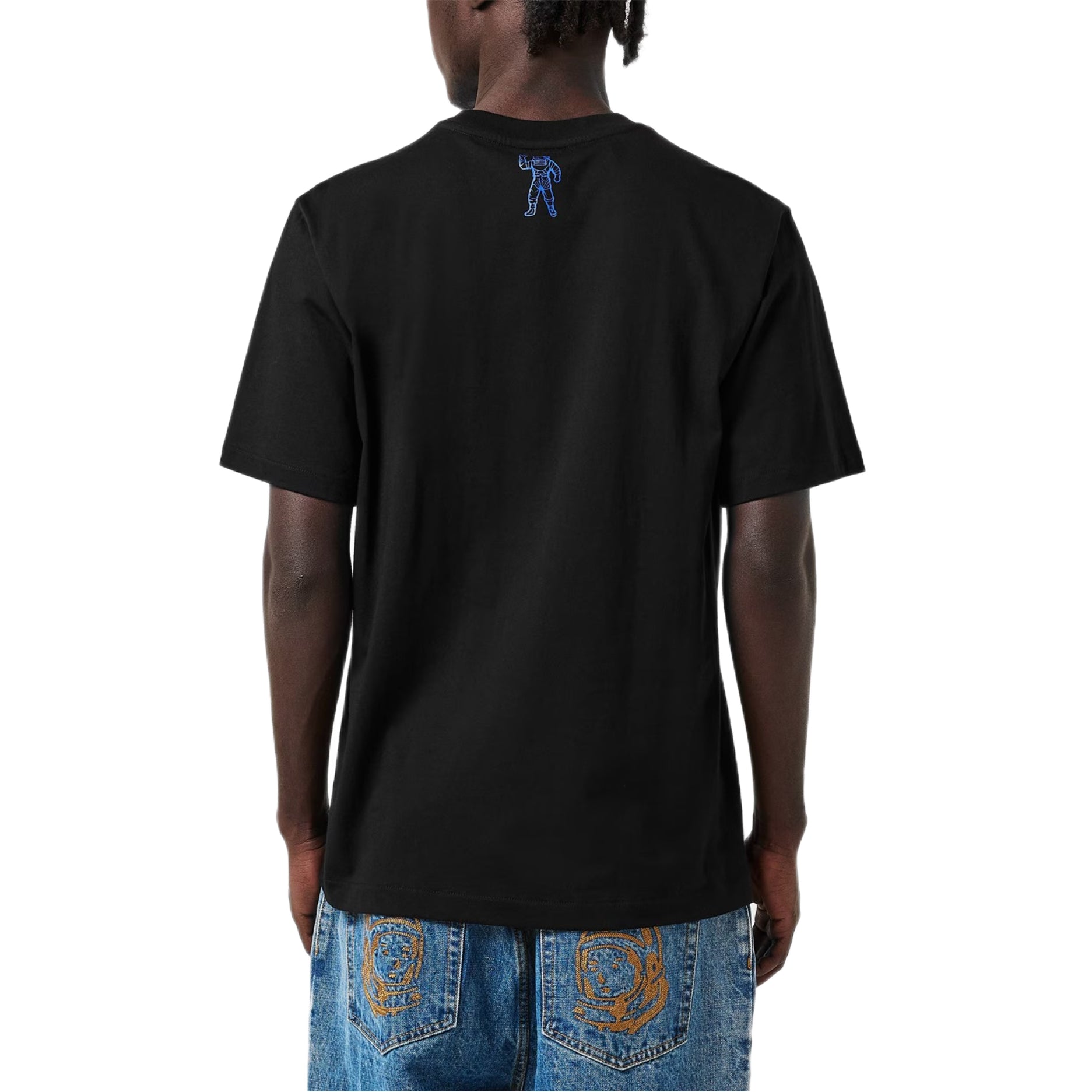 BBC Cracked Flock Astro T-Shirt - Black - Escape Menswear