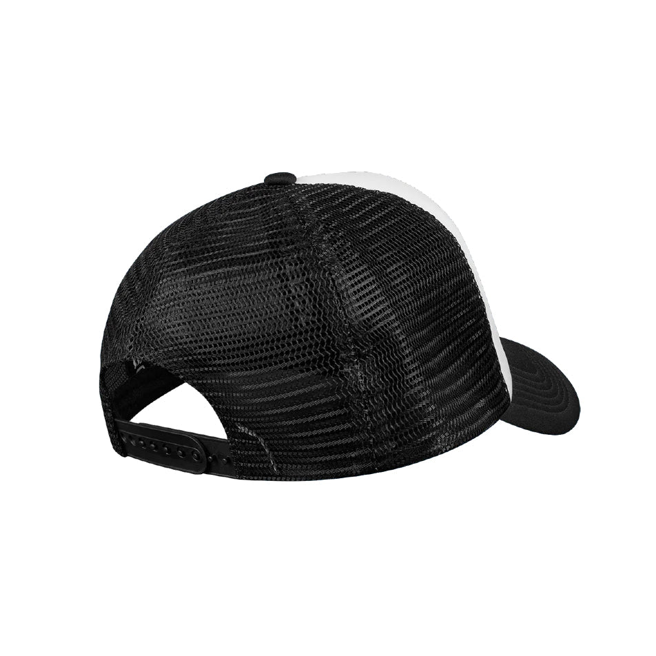 BBC Diamond Script Trucker Cap - Black/White - Escape Menswear