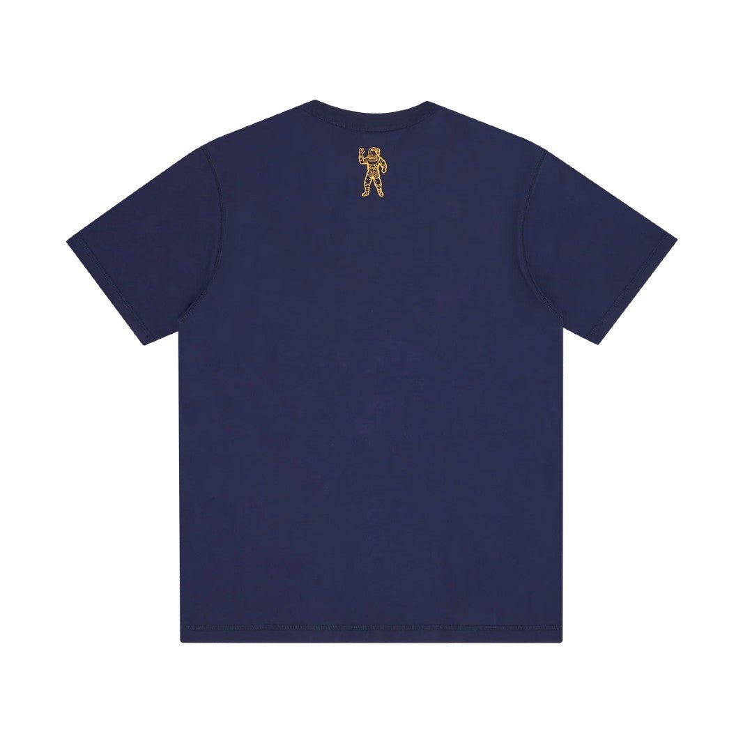BBC Embroidred Crest Logo T-Shirt - Navy - Escape Menswear