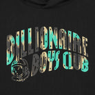 BBC Leopard Camo Arch Logo Hoodie - Black - Escape Menswear