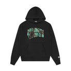BBC Leopard Camo Arch Logo Hoodie - Black - Escape Menswear