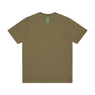 BBC Leopard Camo Arch Logo T-Shirt - Khaki - Escape Menswear