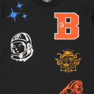 BBC Multi Graphic Long Sleeve T-Shirt - Black - Escape Menswear