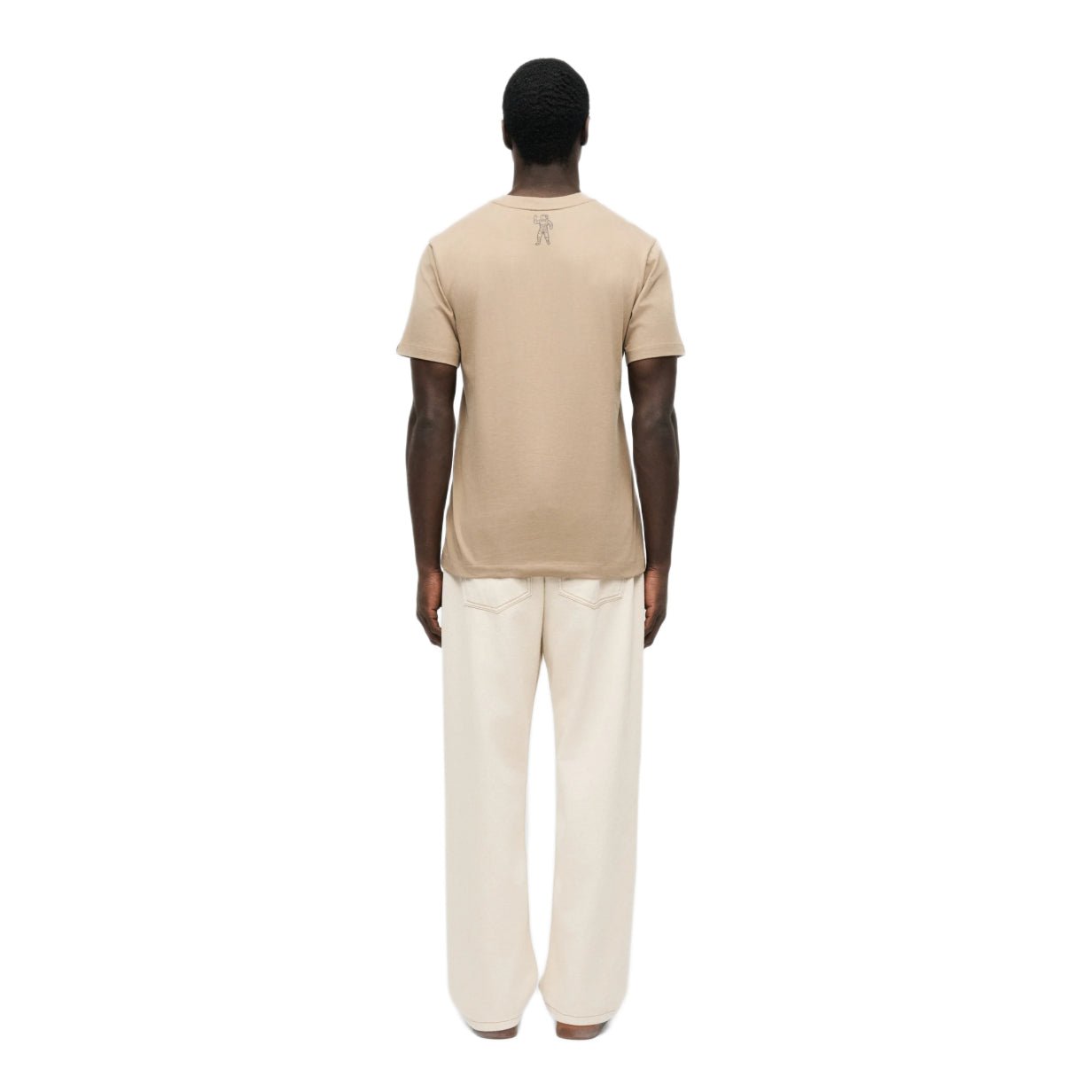 BBC Overlay Camo Fill Arch Logo T-Shirt - Taupe - Escape Menswear