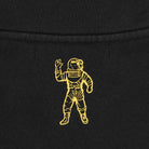 BBC Script Panelled Quarter Zip Sweatshirt - Black - Escape Menswear