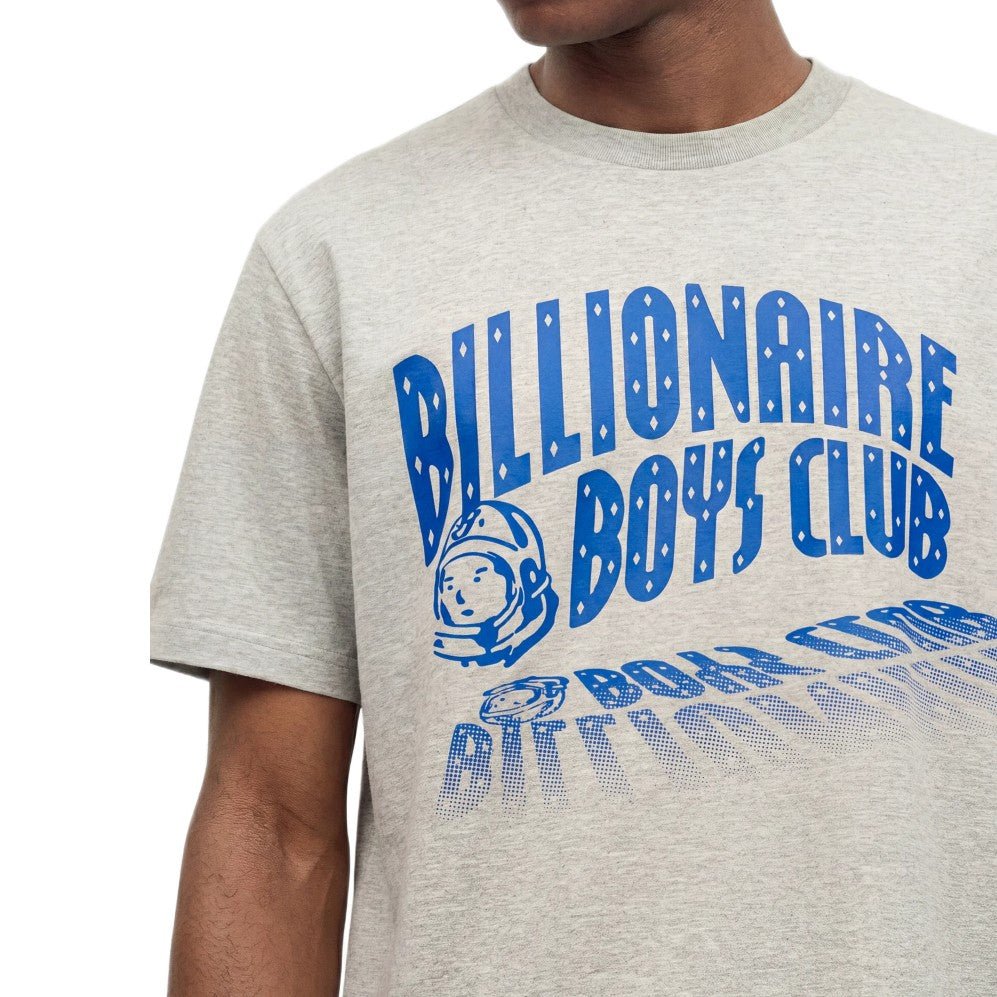 BBC Shadow Arch Logo T-Shirt - Heather Grey - Escape Menswear