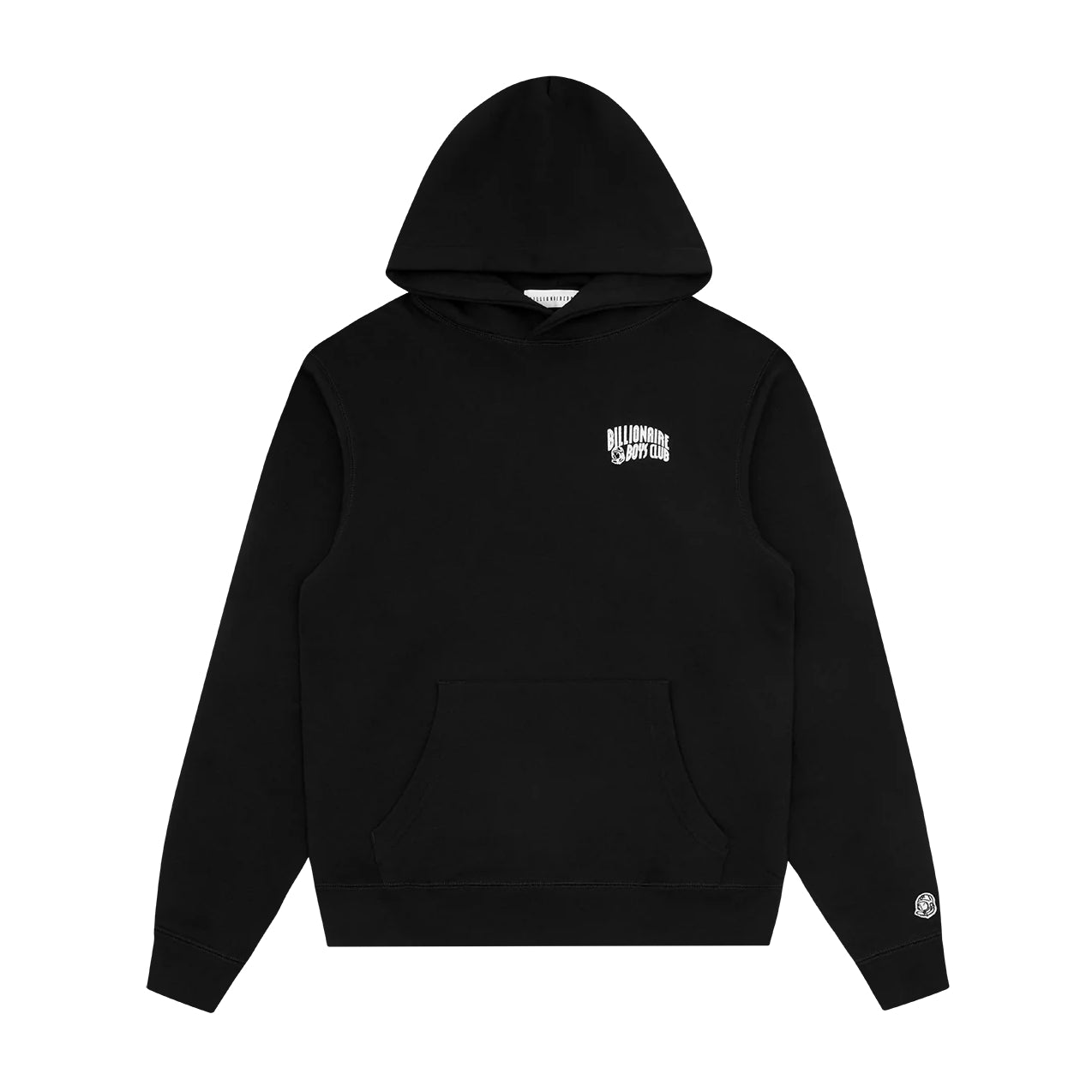 BBC Small Arch Logo Popover Hoodie - Black - Escape Menswear