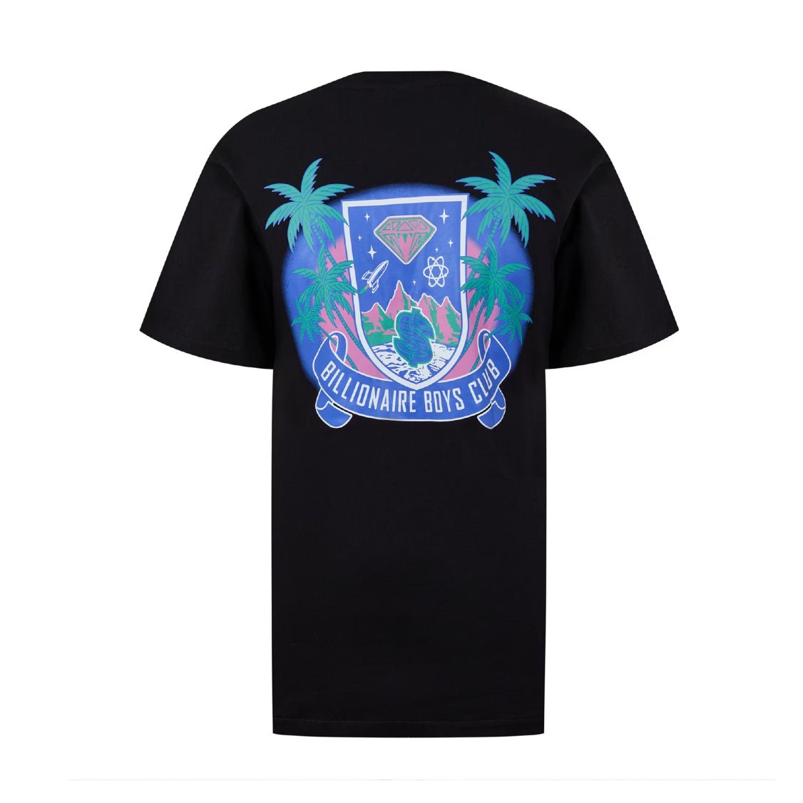 BBC Tropical Crest T-Shirt - Black - Escape Menswear