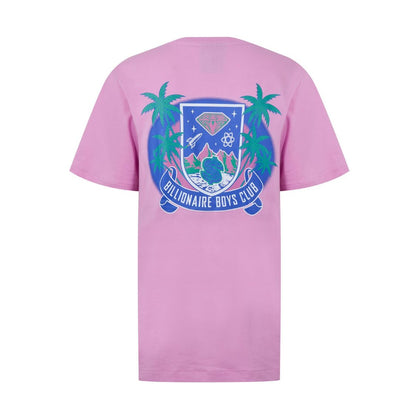 BBC Tropical Crest T-Shirt - Pink - Escape Menswear