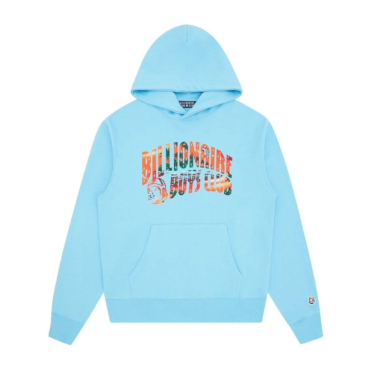 BBC Tropical Island Fill Popover Hoodie - Blue - Escape Menswear