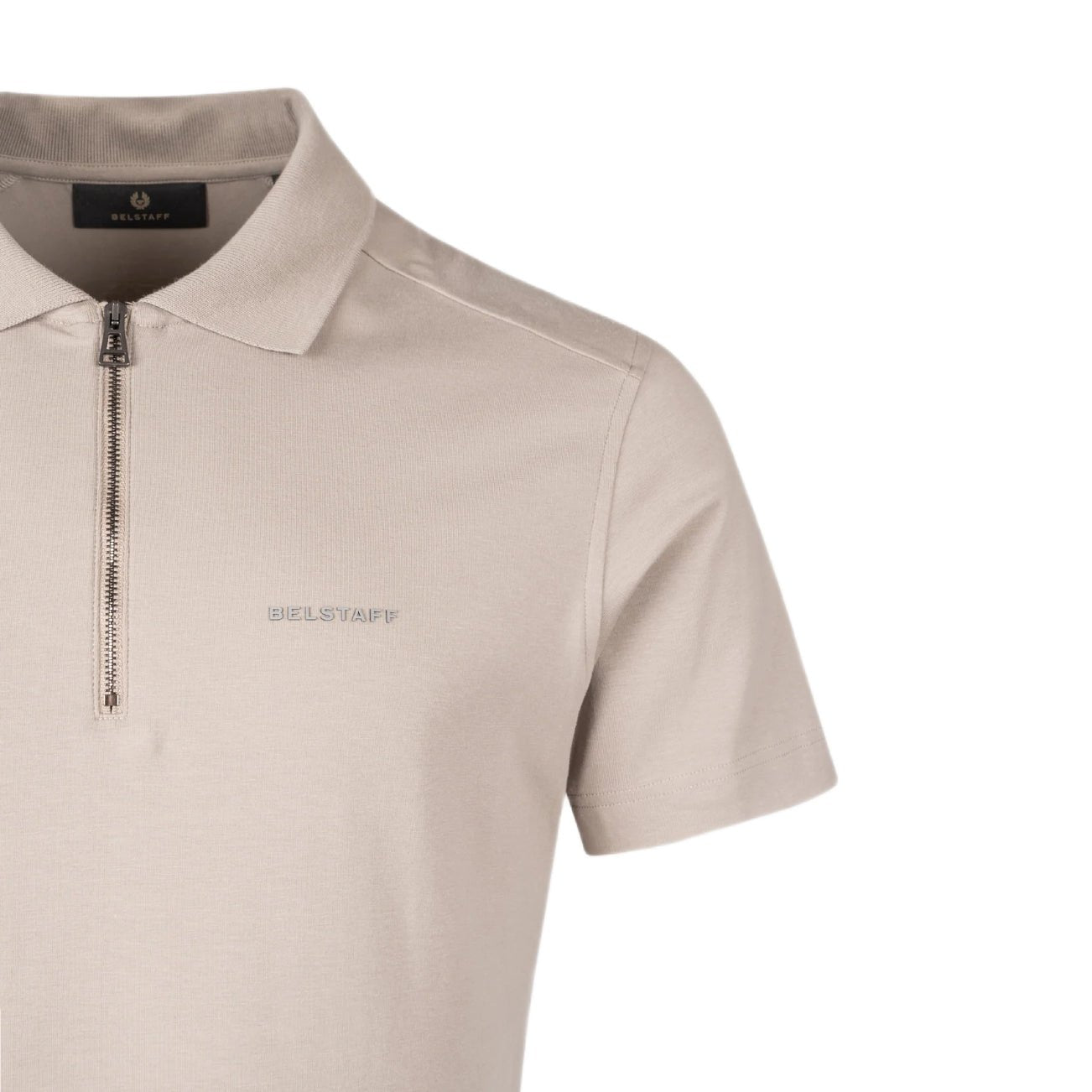 Belstaff Alloy Polo Shirt - Dark Sand - Escape Menswear