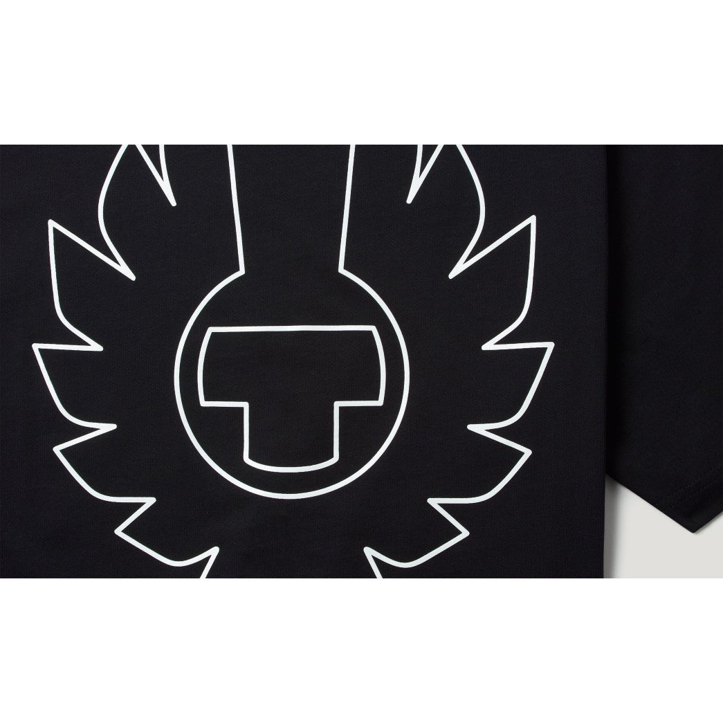 Belstaff Border T-Shirt - Black - Escape Menswear