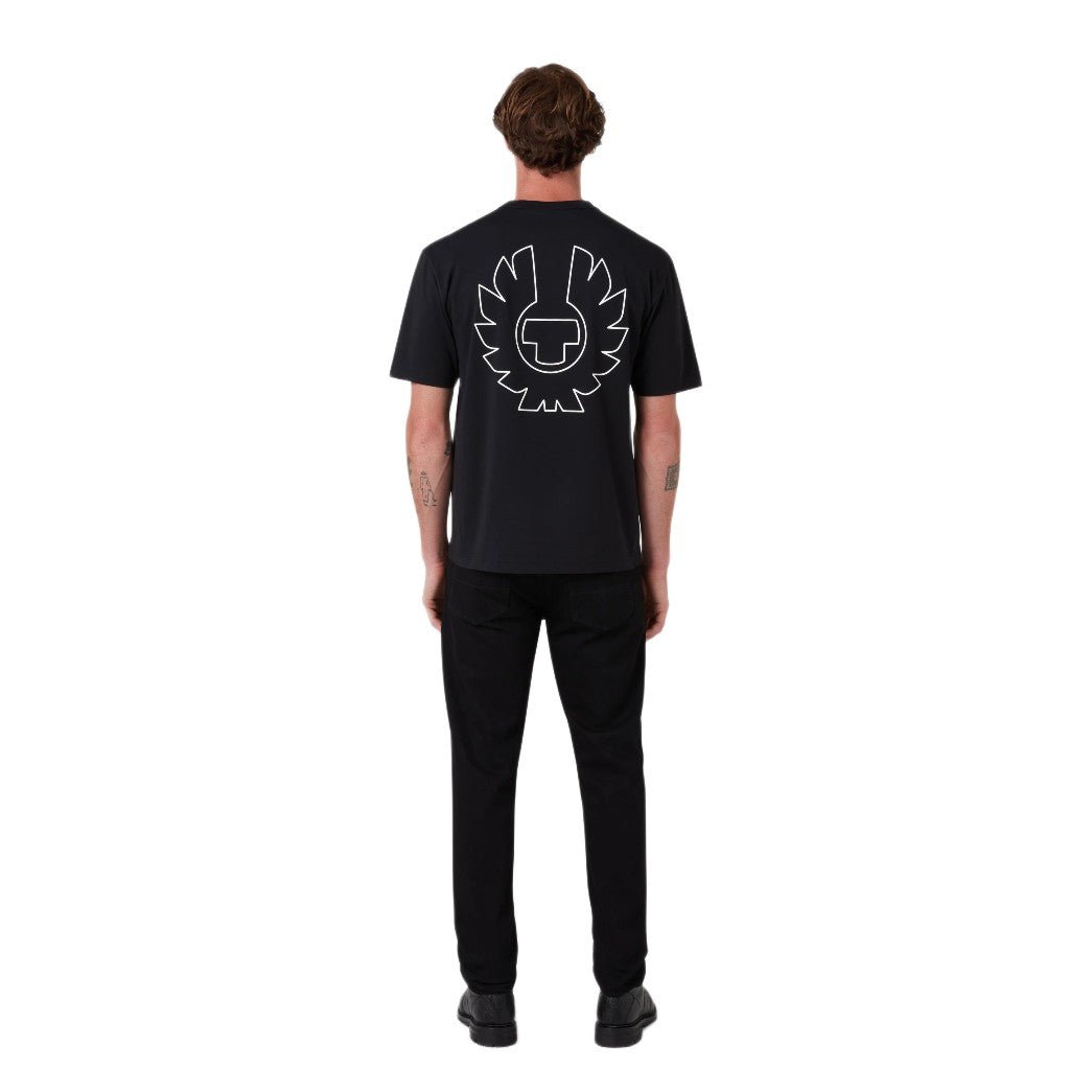 Belstaff Border T-Shirt - Black - Escape Menswear
