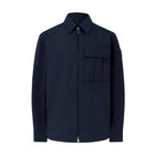 Belstaff Cargo Cotton Overshirt - Dark Ink - Escape Menswear