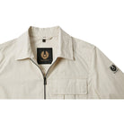 Belstaff Cargo Cotton Overshirt - Silver Birch - Escape Menswear
