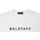 Belstaff Chest Logo T-Shirt - White - Escape Menswear