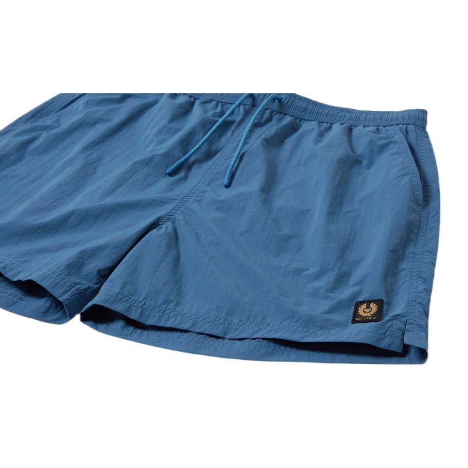 Belstaff Clipper Nylon Swimshort - Marine Blue - Escape Menswear