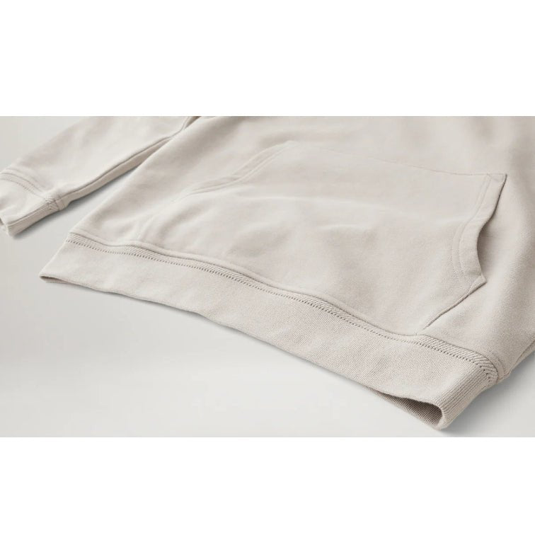 Belstaff Cotton Fleece Hoodie - Chrome Grey - Escape Menswear