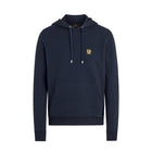 Belstaff Cotton Fleece Hoodie - Dark Ink - Escape Menswear