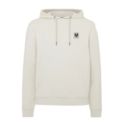 Belstaff Cotton Fleece Hoodie - Silver Birch - Escape Menswear