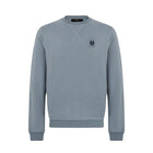 Belstaff Cotton Fleece Sweatshirt - Blue Flint - Escape Menswear