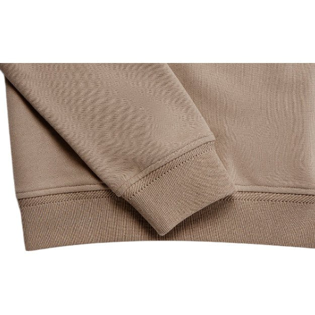 Belstaff Cotton Fleece Sweatshirt - Dark Sand - Escape Menswear