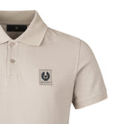 Belstaff Cotton Pique Polo Shirt - Dark Sand - Escape Menswear