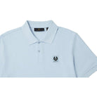 Belstaff Cotton Pique Polo Shirt - Sky Blue - Escape Menswear