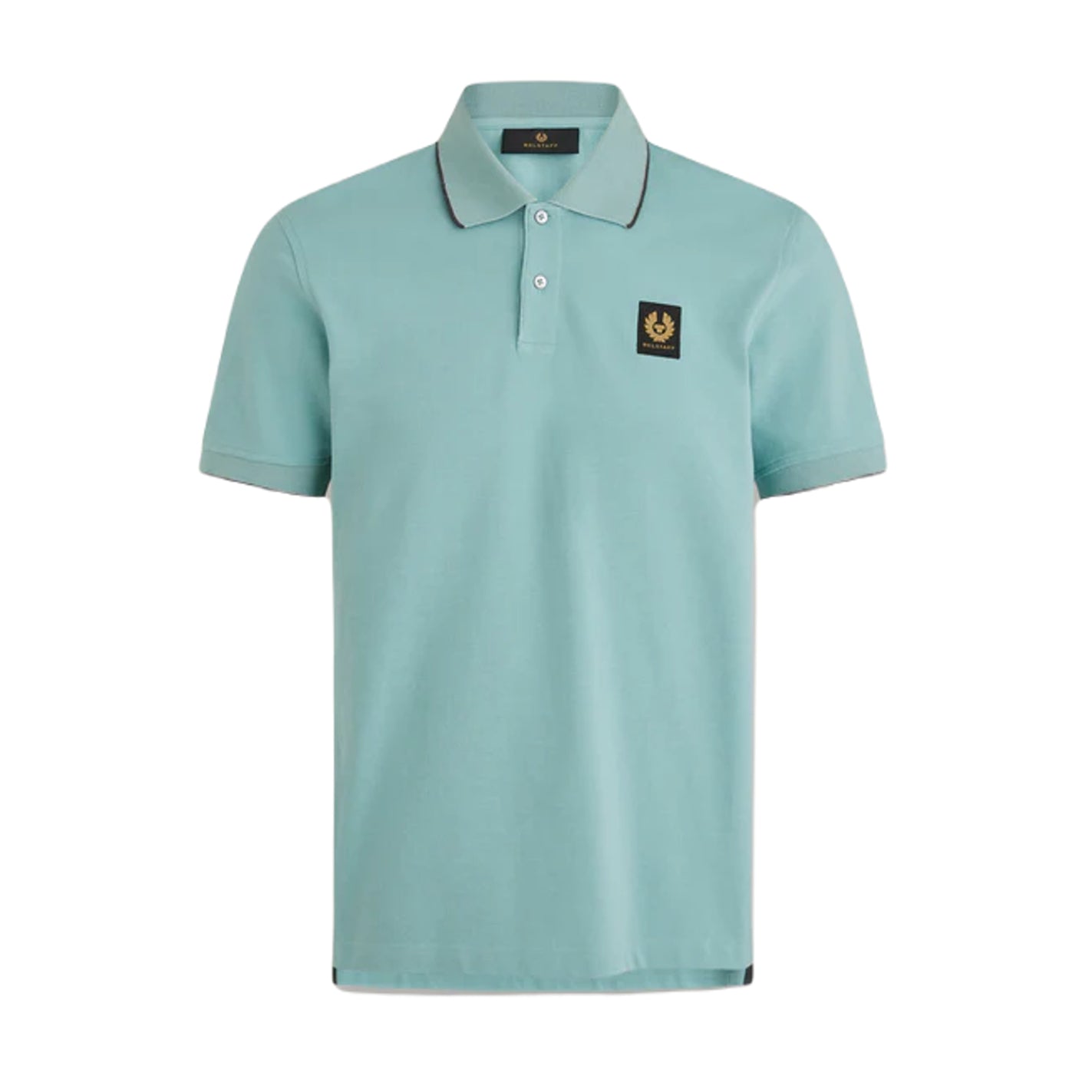 Belstaff Double Tipped Polo Shirt - Oil Blue - Escape Menswear