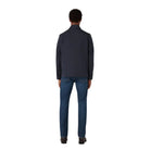 Belstaff Drome Cotton Gabardine Overshirt - Dark Ink - Escape Menswear