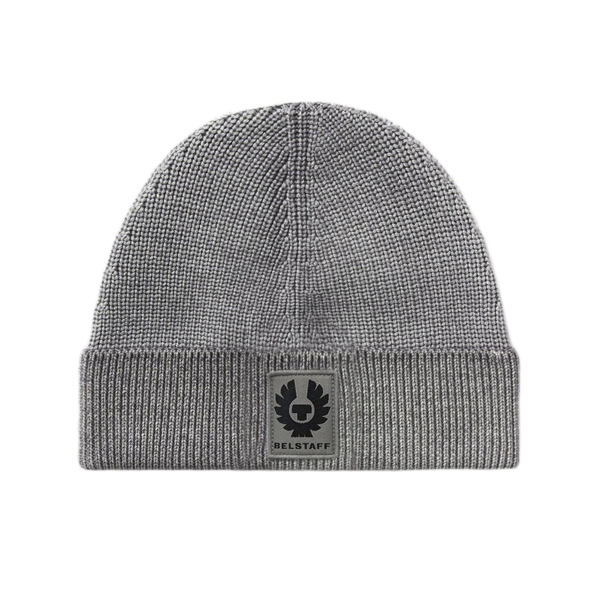 Belstaff Garment Dyed Aspect Beanie - Concrete - Escape Menswear