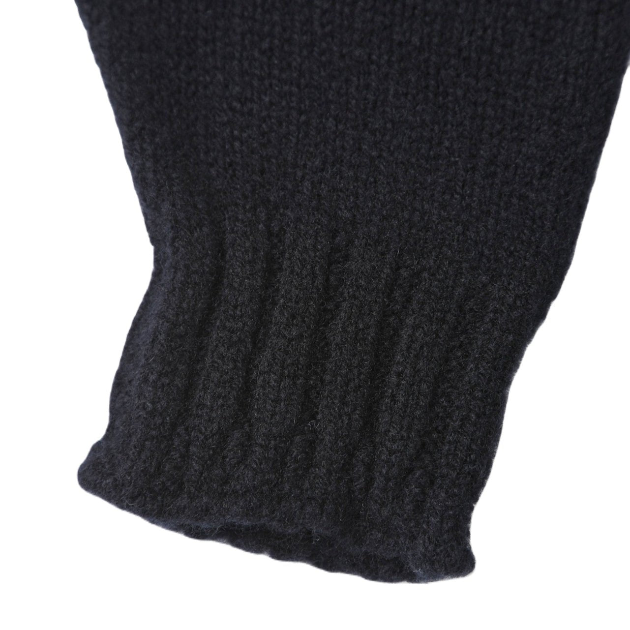 Belstaff Lambswool Watch Gloves - Black - Escape Menswear