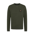 Belstaff Logo Sweatshirt - Tile Green - Escape Menswear