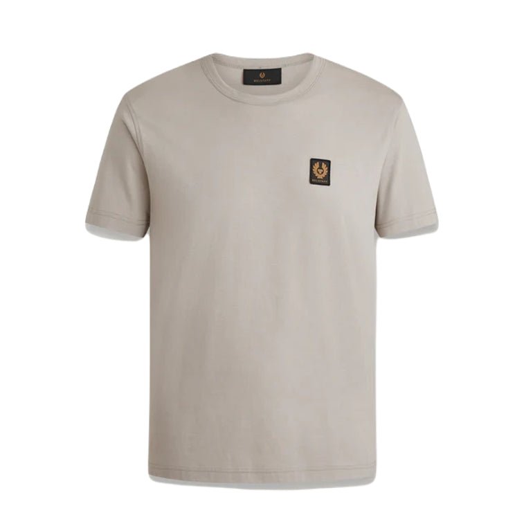 Belstaff Logo T-Shirt - Chrome Grey - Escape Menswear