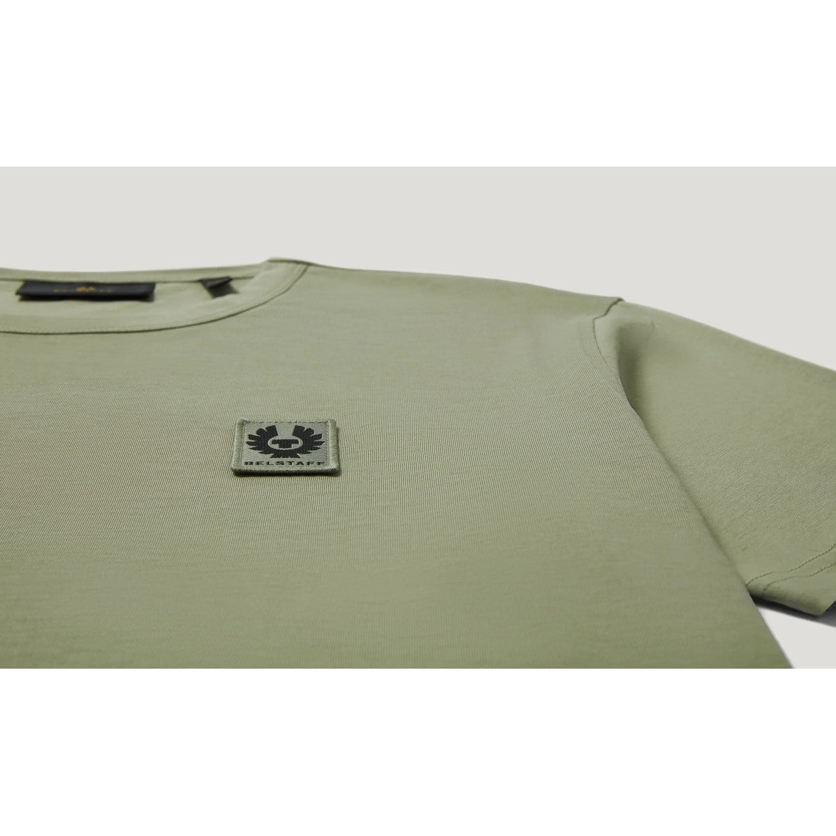 Belstaff Logo T-Shirt - Lichen - Escape Menswear