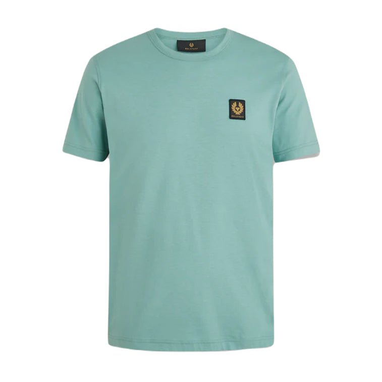 Belstaff Logo T-Shirt - Oil Blue - Escape Menswear