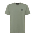 Belstaff Logo T-Shirt - Sage Green - Escape Menswear