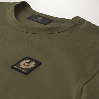 Belstaff Logo T-Shirt - Tile Green - Escape Menswear