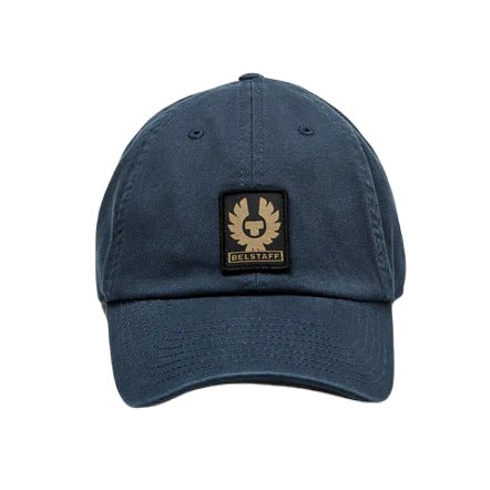 Belstaff Phoenix Logo Cap - Navy - Escape Menswear