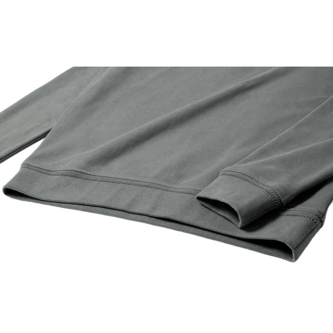 Belstaff Quarter Zip Sweatshirt - Atlantic Grey - Escape Menswear