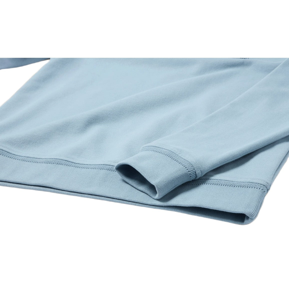 Belstaff Quarter Zip Sweatshirt - Mist Blue - Escape Menswear