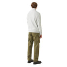 Belstaff Quarter Zip Sweatshirt - Moonbeam - Escape Menswear