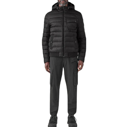 Belstaff Streamline Down Filled Nylon Jacket - Black - Escape Menswear