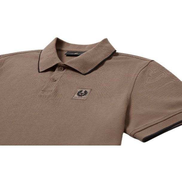 Belstaff Tipped Polo Shirt - Asphalt - Escape Menswear