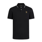 Belstaff Tipped Polo Shirt - Black - Escape Menswear